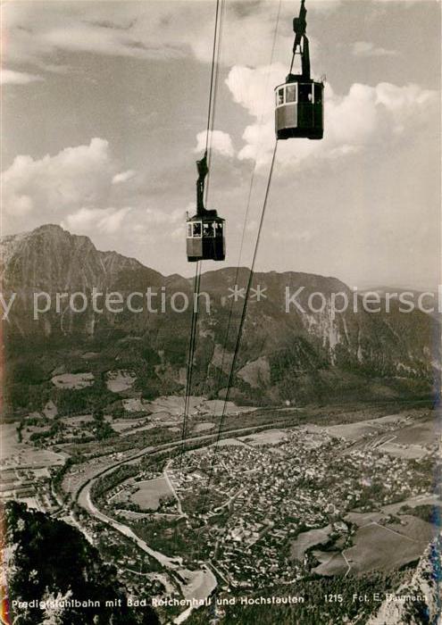 Seilbahn Predigtstuhl Bad Reichenhall Hochstaufe