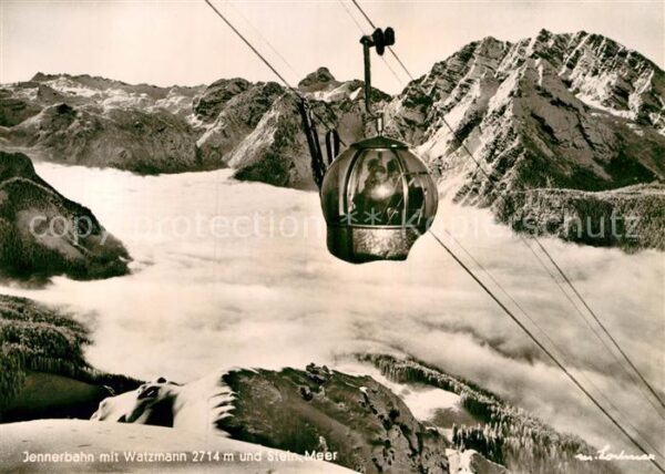 Seilbahn Jenner Watzmann Steinernes Meer