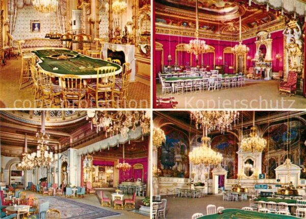 Casino Spielbank Baden-Baden Saal Pompadour Roter Saal G