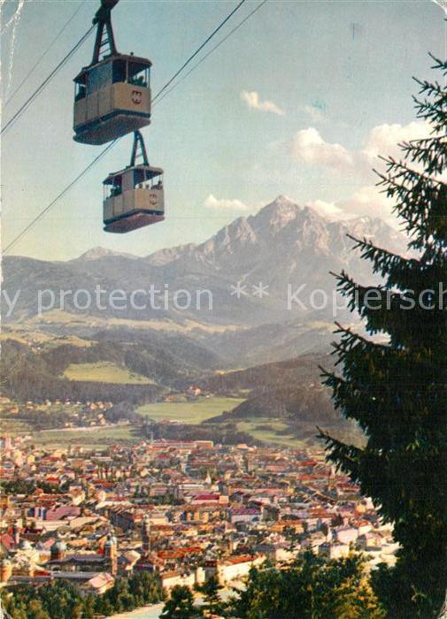 Seilbahn Nordkettenbahn Innsbruck Wagenkreuzung