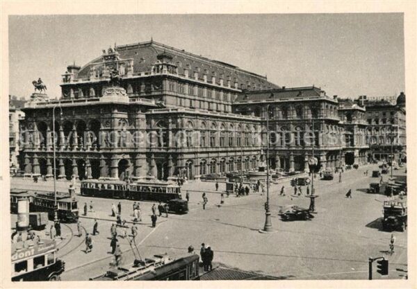 Strassenbahn Wien Opernhaus