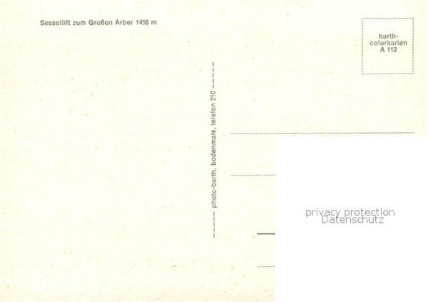 Sessellift Grosser Arber – Bild 2