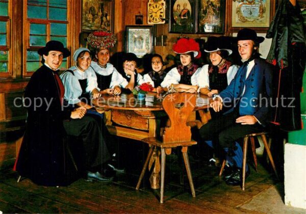 Trachten Schwarzwald Trachtenfamilie Gutach Freilichtmuseum