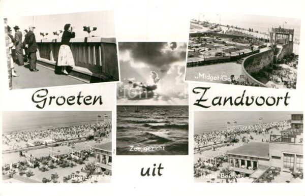 Zandvoort Holland Bouleva Zee gezicht Midget Golf Hotel B