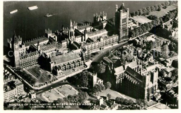 London Houses of Parliament mit Westminster Ab