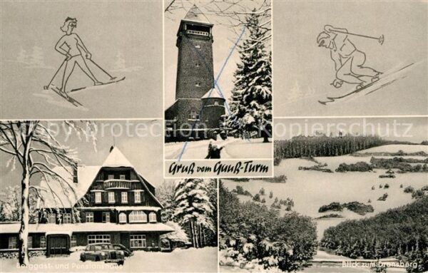 Dransfeld Berggasthaus Auf dem hohen Hagen Gaus T