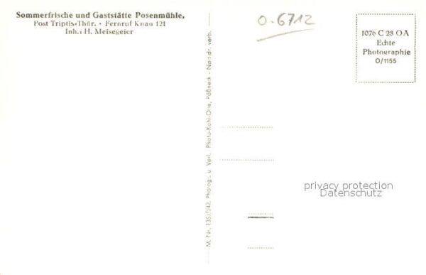 Triptis Gaststätte Posenmühle – Bild 2