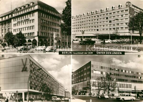 Berlin Unter den Linden Teilansichten
