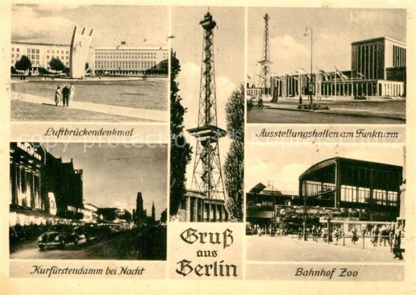 Berlin Luftbrückendenkmal Ausstellungshallen a