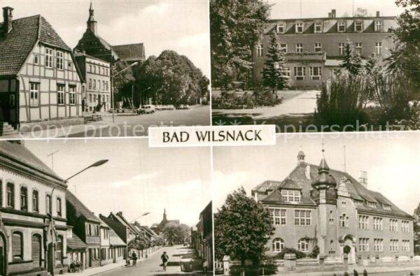 Bad Wilsnack Markt Rheumasanatorium Wittenberger Str