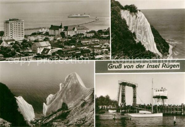 Sassnitz Ostseebad Ruegen Stubbenkammer Königsstuhl Wissower Klin