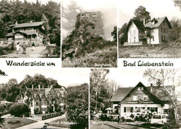 Bad Liebenstein Waldhaus Kissel Burgruine Waldhaus Reic