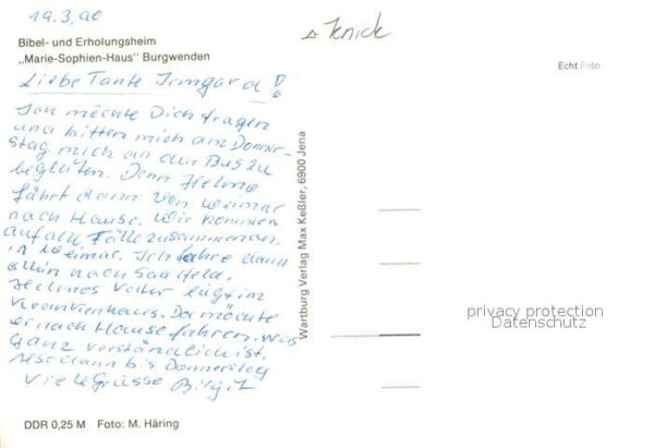 Burgwenden Marie Sophien Haus Kirche Panorama – Bild 2
