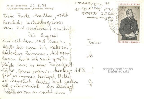 Ahlbeck Ostseebad FDGB Erholungsheim Bernhard Göring – Bild 2