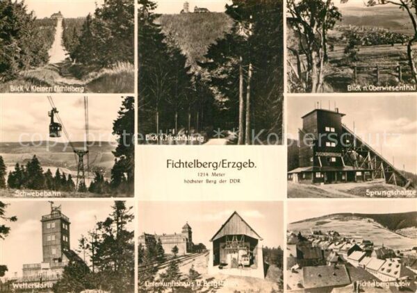 Fichtelberg Oberwiesenthal Kl Fichtelberg Hirschfalzweg Oberwiesen