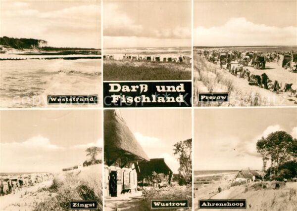 Darss Region Ostsee Weststrand Prerow Zingst Wustrow Ahrens