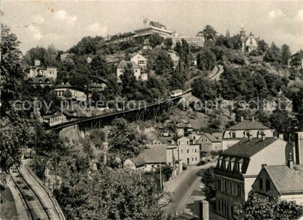 Loschwitz Dresden Drahtseilbahn und Luisenhof