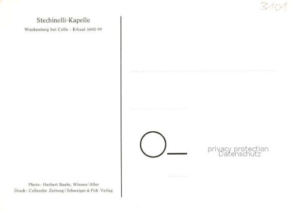 Wieckenberg Stechinelli Kapelle – Bild 2