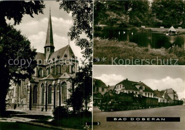 Bad Doberan Klosterkirche Seb Bach Garten Bäderbahn