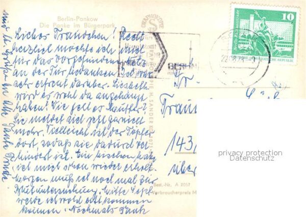 Pankow Die Panke im Bürgerpark – Bild 2