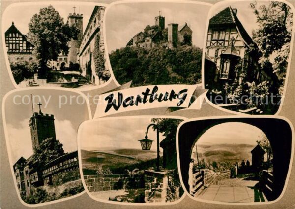 Wartburg Eisenach Burg Teilansichten