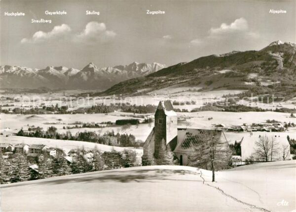 Mittelberg Oy Panorama mit Allgäuer Alpen