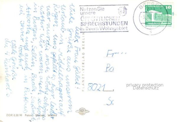 Bergen Ruegen Turm Rugard Gaststätte Terrasse – Bild 2