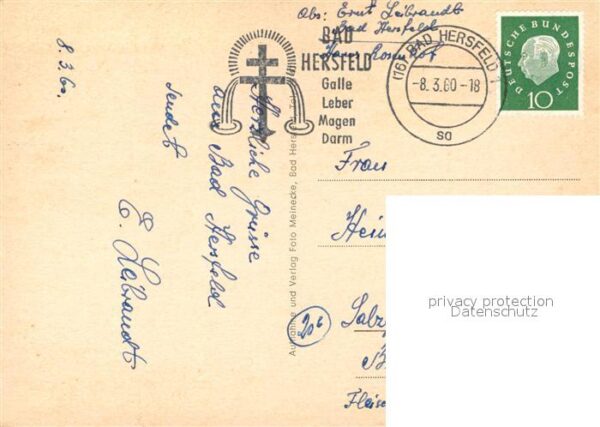 Bad Hersfeld Weinstrasse Stadtkirche Ältestes Haus u – Bild 2