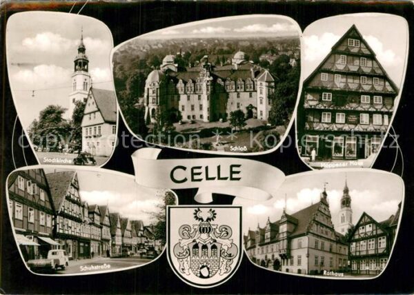 Celle Niedersachsen Stadtkirche Schloss Hapener Haus Schuhs