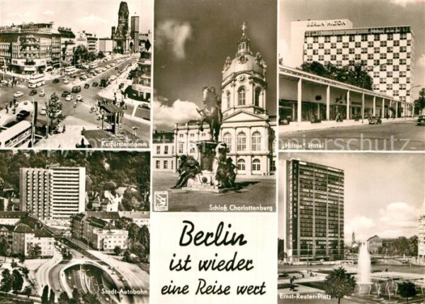 Berlin Kurfürstendamm Schloss Charlottenburg H