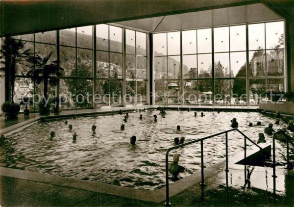 Wildbad Schwarzwald Thermal Bewegungsbad mit Freibad und Li