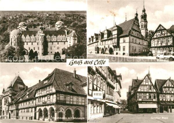 Celle Niedersachsen Schloss Rathaus Stechbahn Museum Grosse