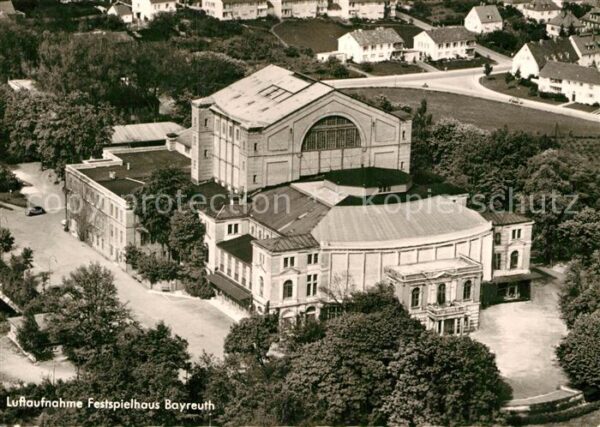 Bayreuth Festspielhaus Fliegeraufnahme