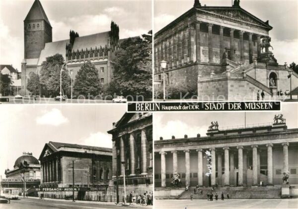 Berlin Märkisches Museum Nationalgalerie Perga