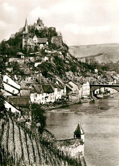 Saarburg Saar Staden mit Kautentürmchen