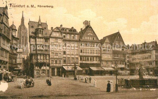 Frankfurt Main Römerberg