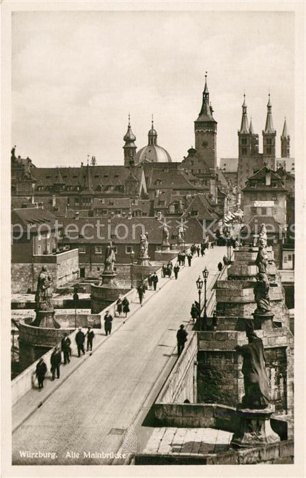 Wuerzburg Alte Mainbrücke