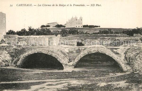 Carthage Karthago Les Citernes de la Malga et la Primatia