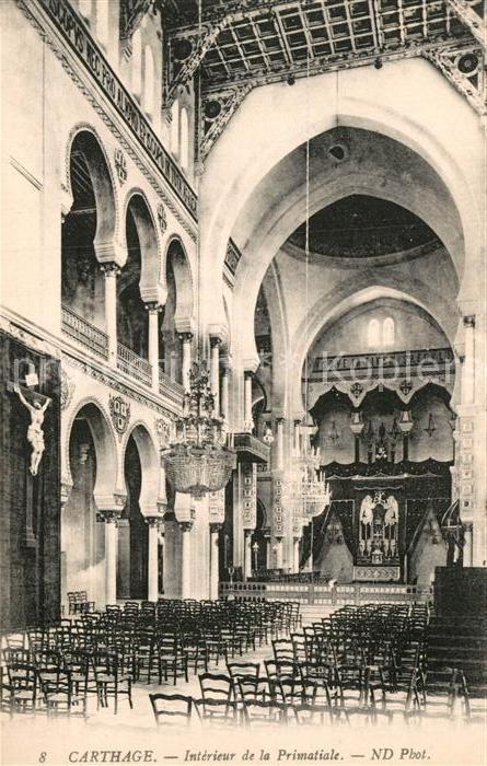 Carthage Karthago Interieur de la Primatiale