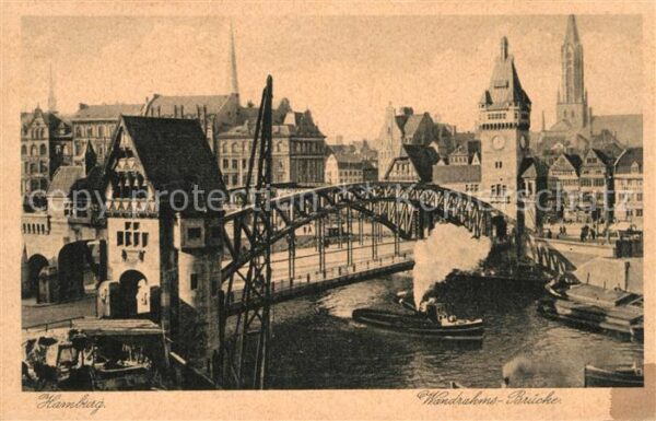 Hamburg Wandrahms Brücke