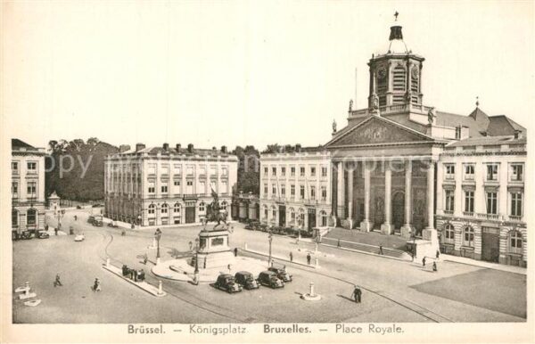 Bruessel Bruxelles Königsplatz