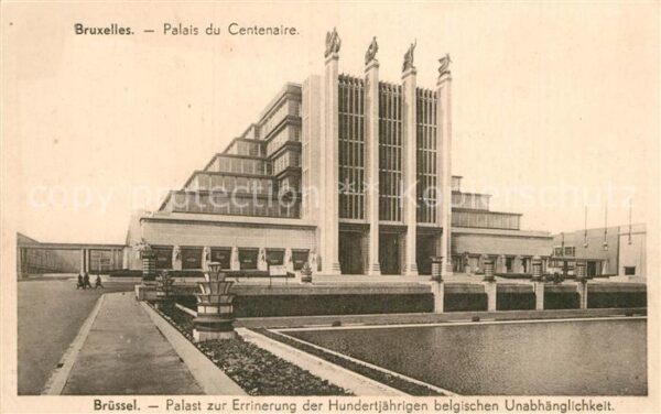 Bruxelles Bruessel Palais du Centenaire