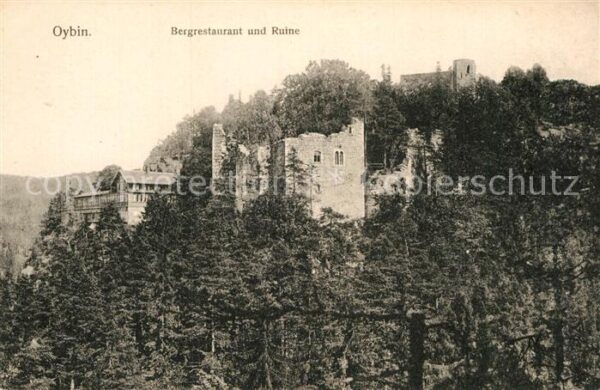 Oybin Bergrestaurant und Ruine