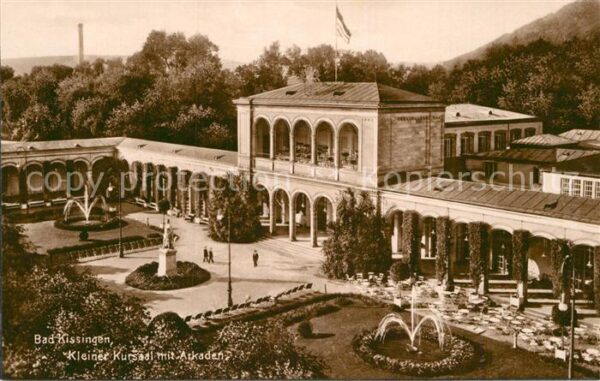 Bad Kissingen Kleiner Kursaal mit Arkaden
