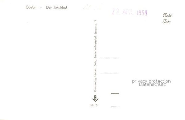 Goslar Der Schuhhof – Bild 2