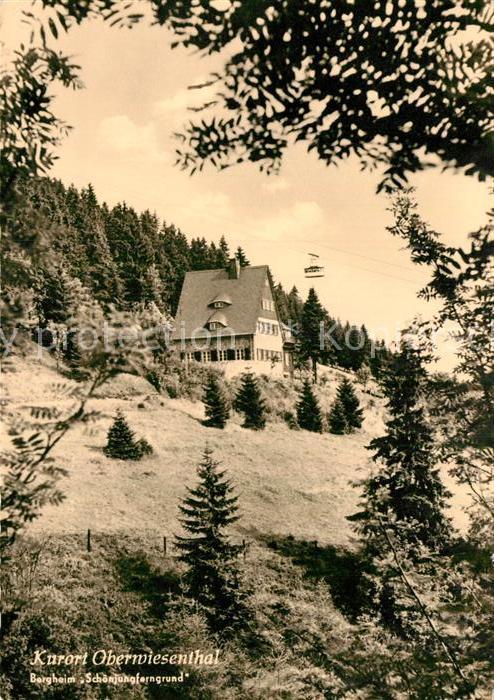 Oberwiesenthal Erzgebirge Bergheim Schönjungferngrund