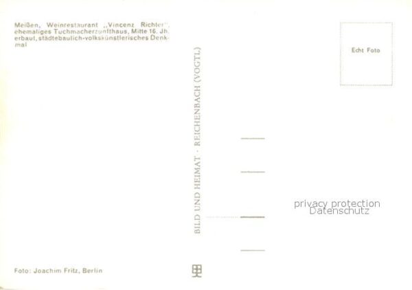 Meissen Elbe Sachsen Weinrestaurant Vincenz Richter – Bild 2
