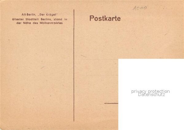 Berlin Der Krögel Zeichnung – Bild 2