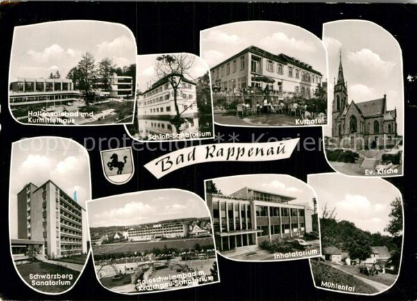 Bad Rappenau Kurmittelhaus Schloss Sanatorium Kurhot