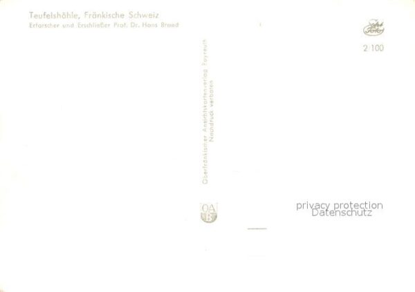 Pottenstein Oberfranken Teufelshöhle Eingang Ausgang Panorama A – Bild 2